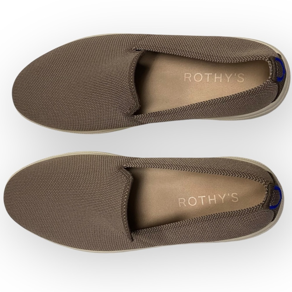 R54 Rothy’s Ravello Portobello Brown Loafers 10 Men’s 11.5 Women’s